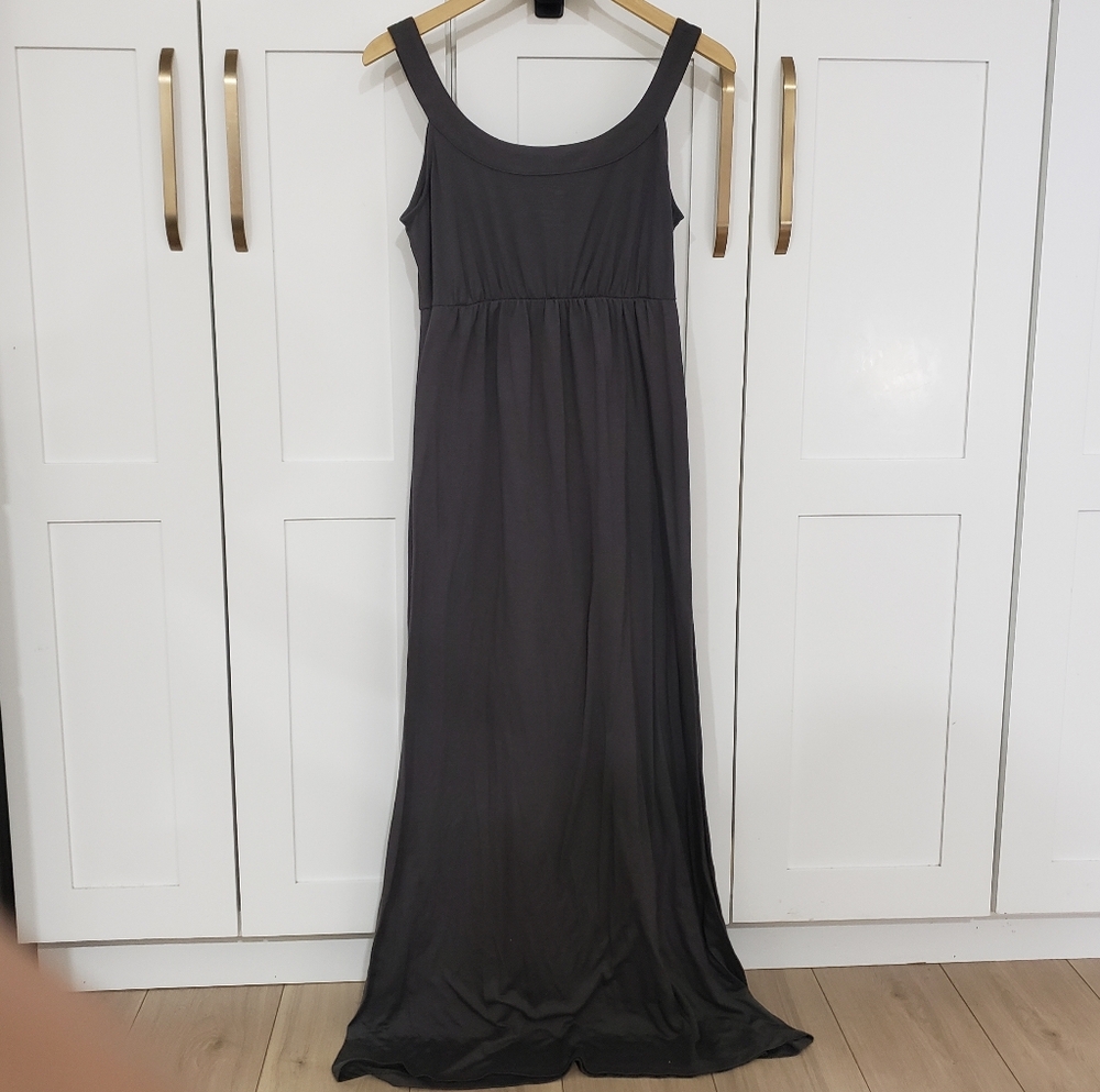 GAP Maxi Dress Womens M Black Sleeveless Casual